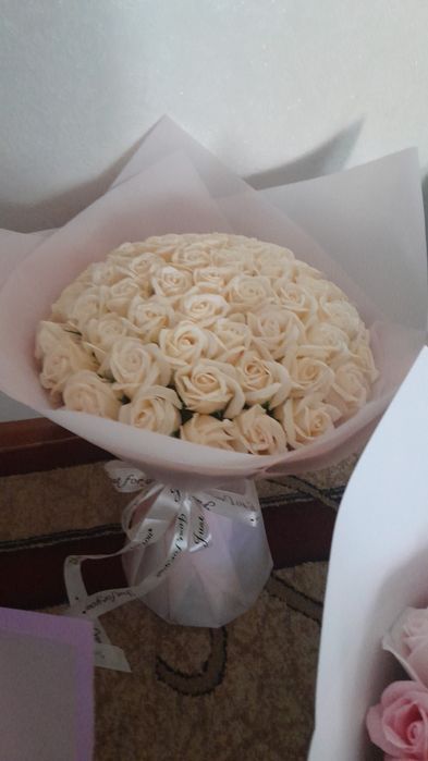 Продам букеты из мыльных роз