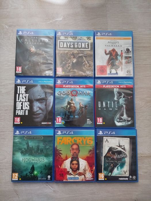 Лот от игри за Playstation 4