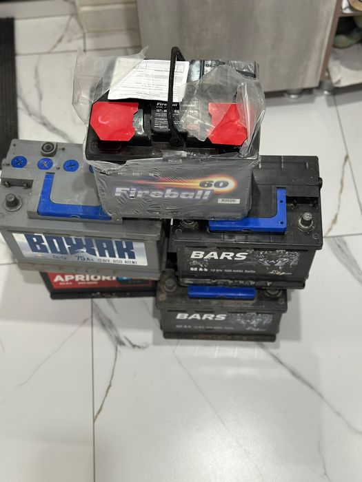 Продам аккумуляторы 60,62,64,75