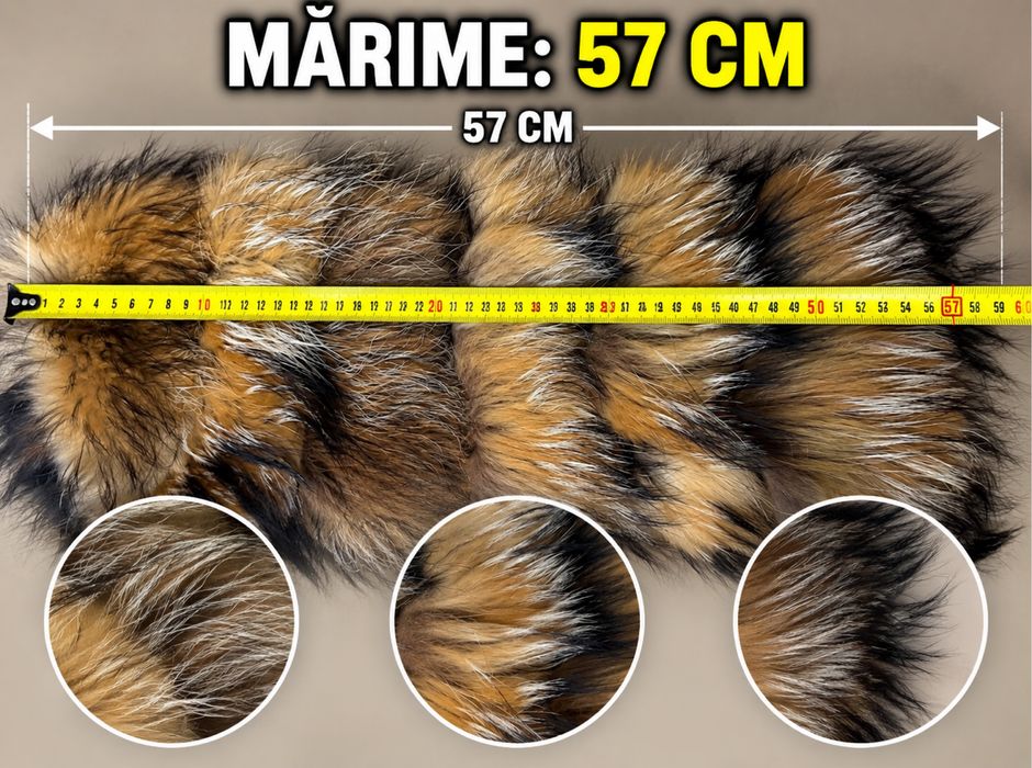 Haină de blană premium