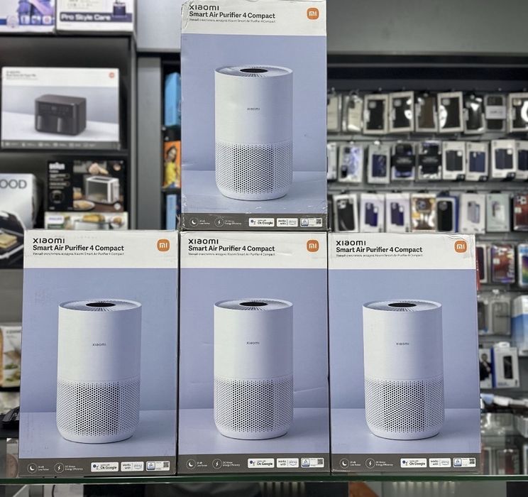 Xiaomi air purifer 4 compact 27 квадрат. Глобал. Очиститель.