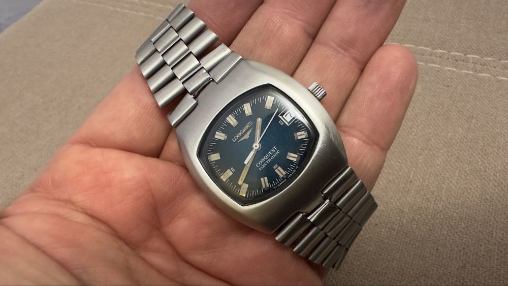 ceas Longines conquest electronic an 1970