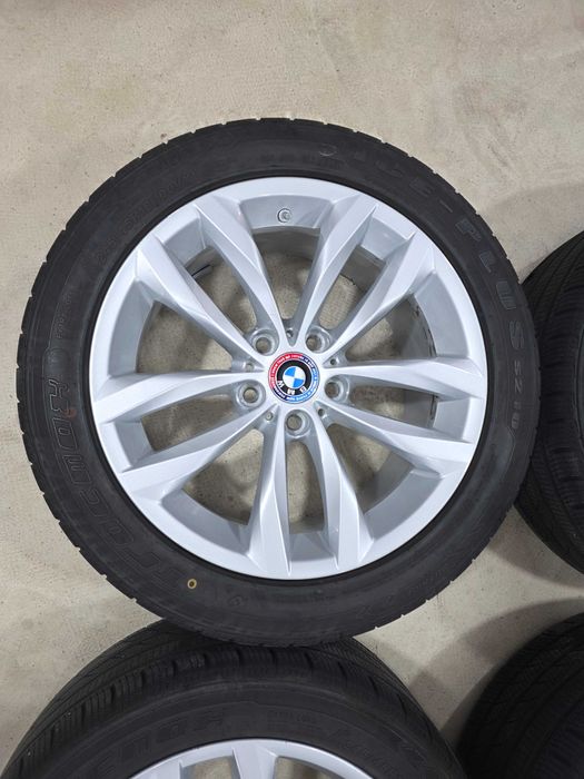 Jante 18 Style 609 OEM BMW F10 F11 F06 F12 F30 E90 X1 X3 cu senzori 8J et30 5x120 72.6