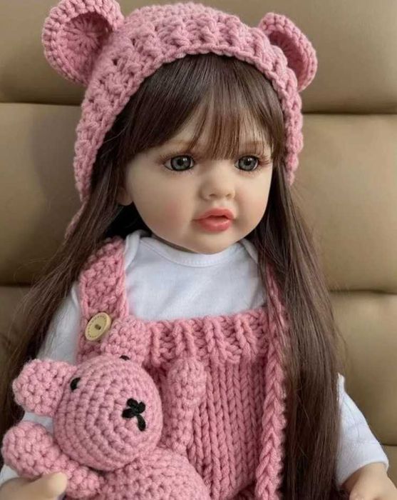 Реалистичная кукла 55см