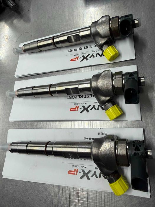 BOSCH дюзи 0 445 110 472 (0445110472) за VAG 1.6 TDI – Audi, VW, Skoda, SEAT [стендовани,нови калибрационни кодове,готови за монтаж]