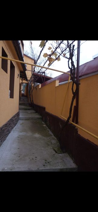Casa cu 3 apartamente cu 2 camere bucatatarie baie 3 intrări separate.