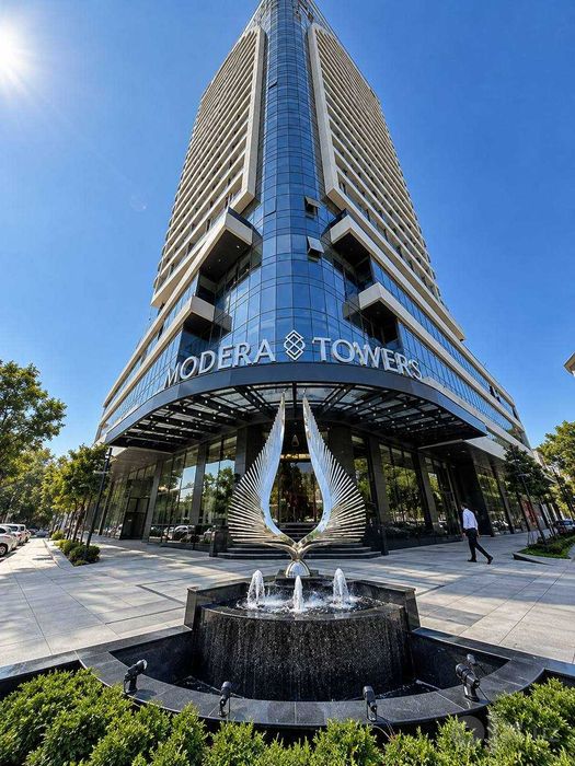 яккасарай 3х ком студия новостройка с кадастром modera towers 77м2;‼️