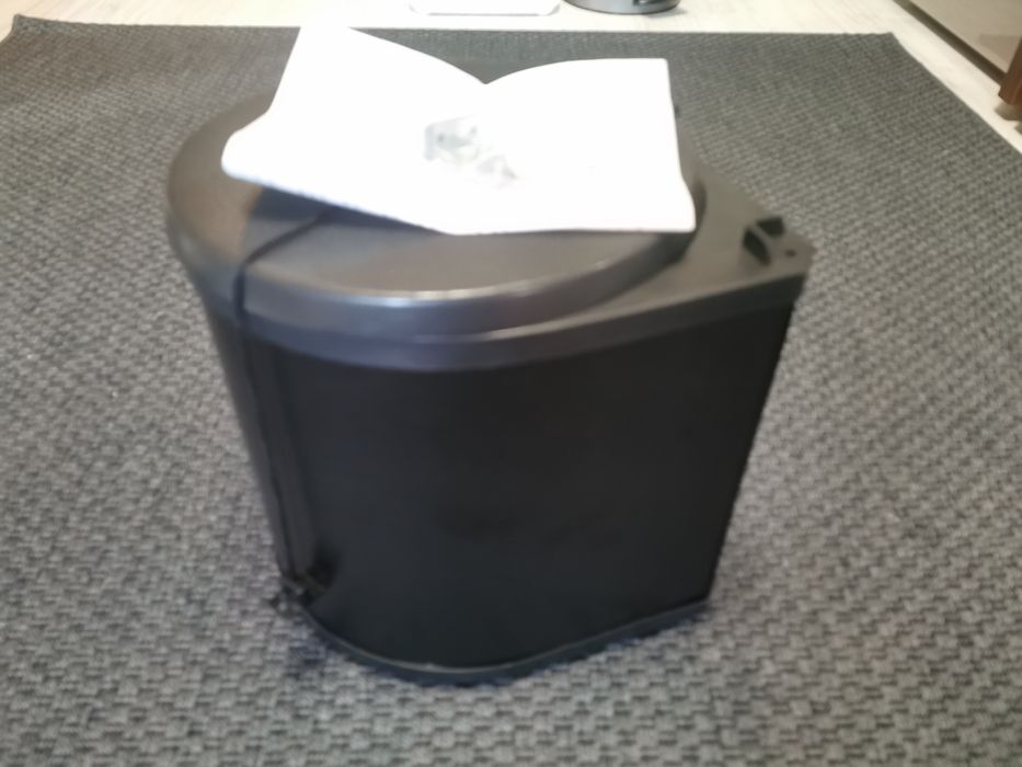 Кофа за боклук черен мат