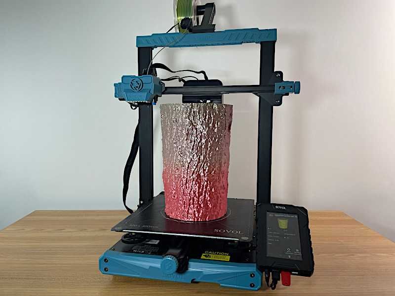 Imprimanta 3D Sovol SV07 Plus Large Klipper 3D Printer Max Speed 500mm/s 300mm*300mm*350mm