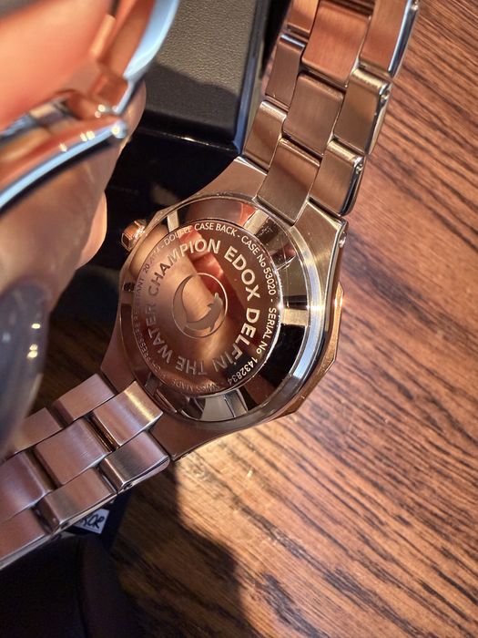 EDOX Delfin Diver Lady Дамски Часовник Швейцарски