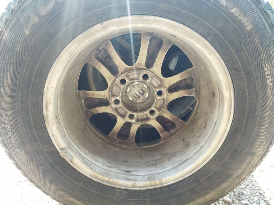 Продам диски с резиной 265/65/17