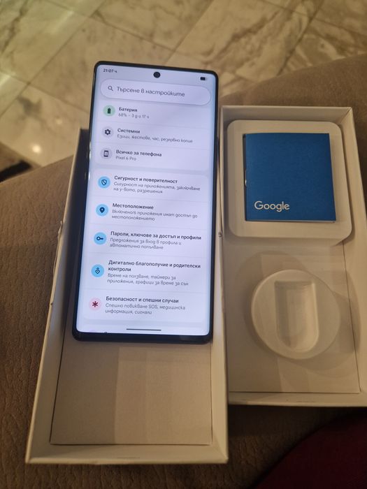 Google Pixel 6 Pro Stormy Black 12/128