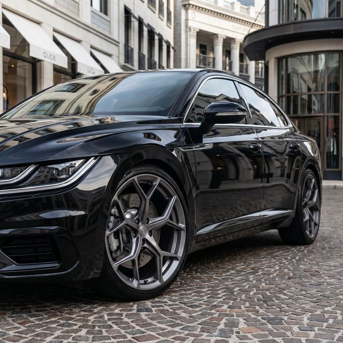 Jante Audi R18 5x112 Grey RS6/RS7 Style | A3 A4 A5 A6 A7 Q7 Q5 Q3 Q2 (Hybrid Forged)