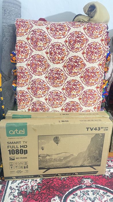 Артел теливизор Ашылмаган пакет еле