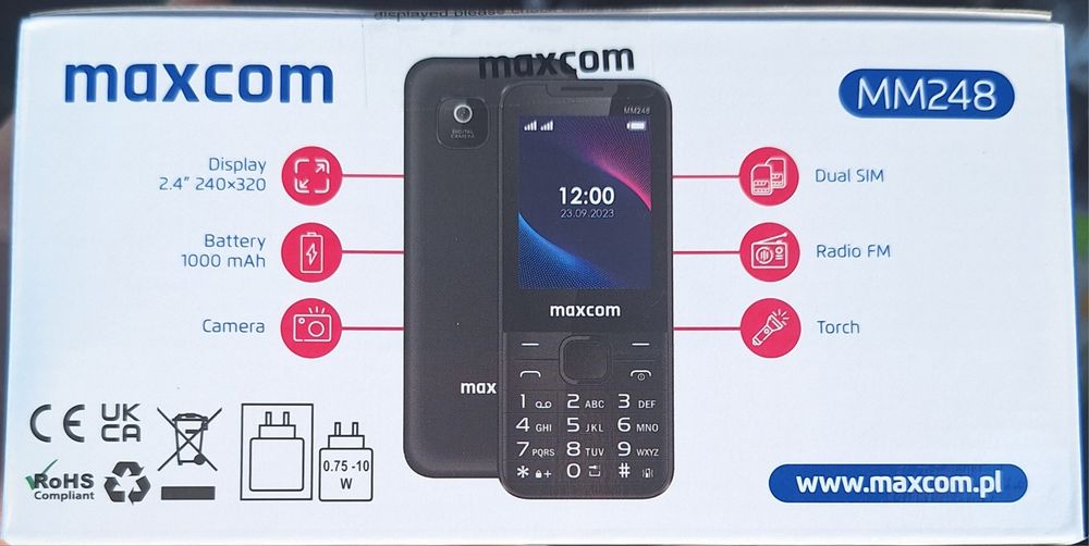 Vând telefon MAXCOM   MM248
