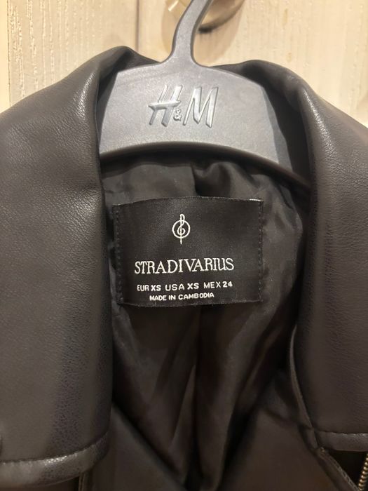 Кожено яке Stradivarius