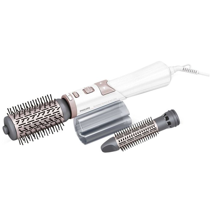 Четка с топъл въздух Philips VolumeBrush HP8664/00, Въртене в 2 посоки