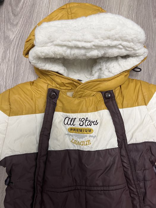 комбинезон трансформер на овчине