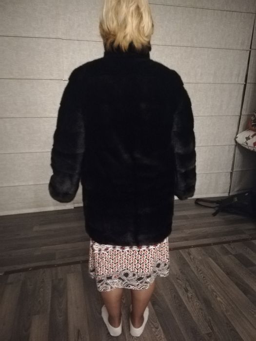 Норковая шуба, рукава трансформер