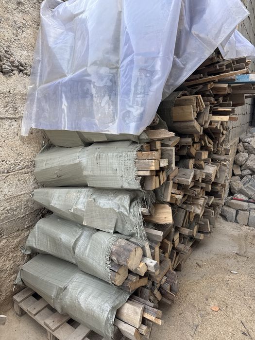 Дрова в мешках 1200
