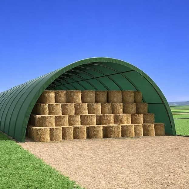 Cort industrial semirotund 12.2 x 18.3 m