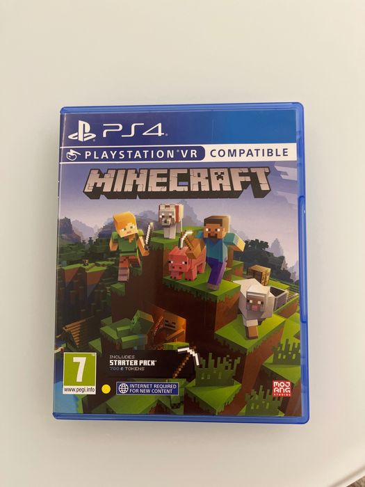 Minecraft-ps4 игра подходяща и за виртуална реалност(vr)