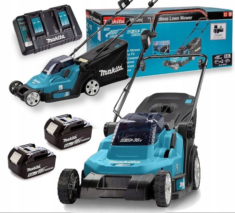 аккумуляторной газонокосилке Makita DLM432PT2
