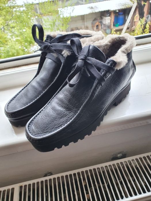 Ghete de dama  sau copii îmblănite piele naturala mărimea 39