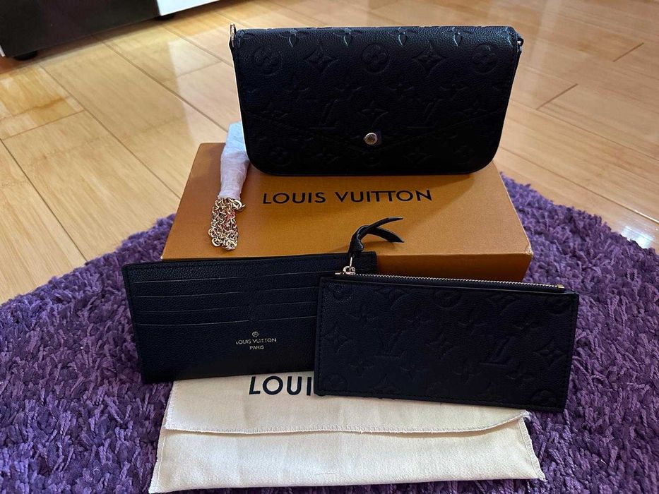Geanta mini LV piele