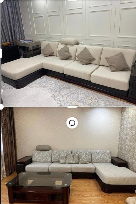 Обшивка мебели ,срочно и качественно!ремонт стульев