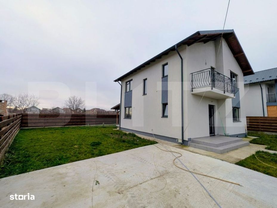 Casa de vanzare, P+1 – 110 mp utili, teren 395 mp, zona Valea Adanca