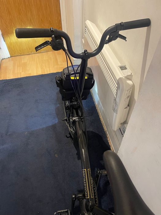 Bicicleta electrica brompton 2 viteze an 2020,neagra sidef