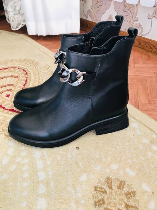 Кож Сапог жен Туркия