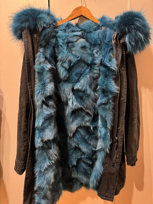 Зимно яке от естествен косъм