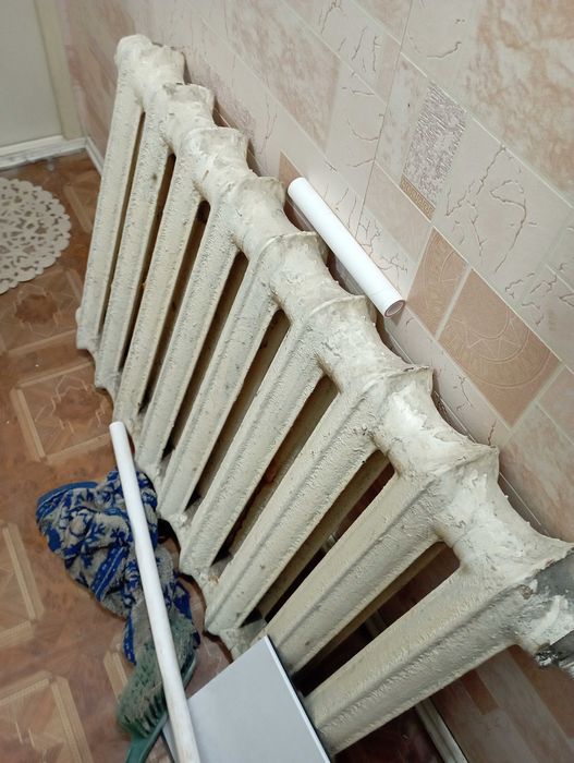 Продаётся Чугунная батарея б.у. Самовывоз с Фирузы