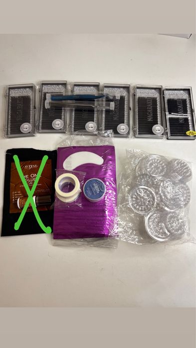 Материалы для наращивания ресниц