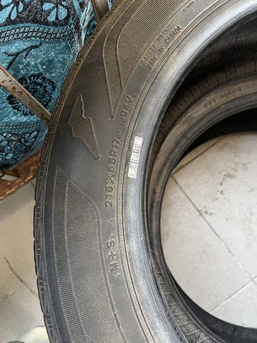 Продам летние шины 2 шт ЦЕНА 13 к