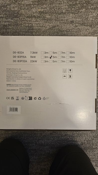 Cablu încărcare mașină electrica