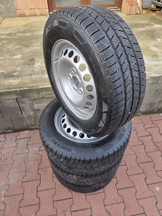 Anvelope 215/65/R16C - M+S  = jante VW T5-T6 = 5×120