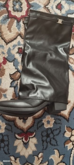 Продам сапожки кож, зам
