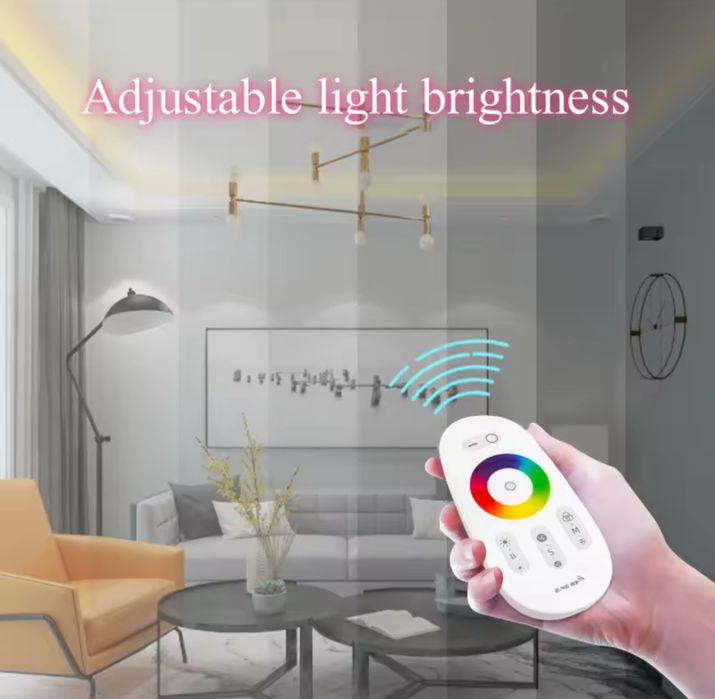 Controller Banda LED RGB Wirelles cu Touchscreen 2.4G