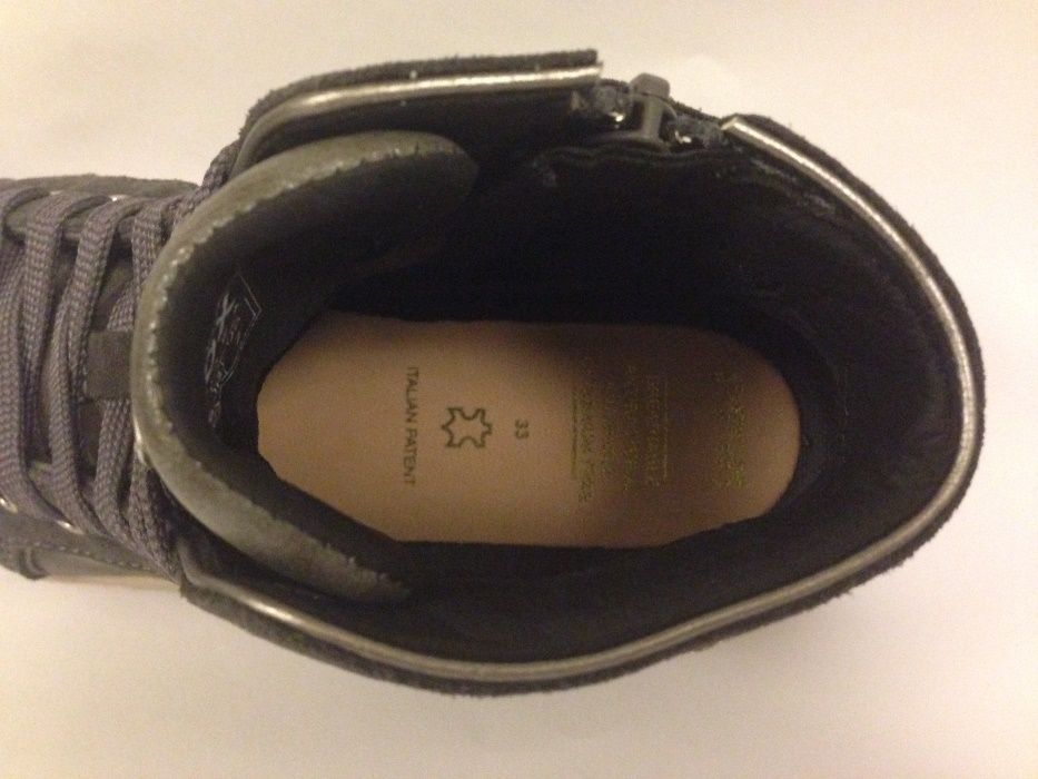 Ghete Geox, pt.fete, 33, piele, noi cu eticheta (primavara/toamna)