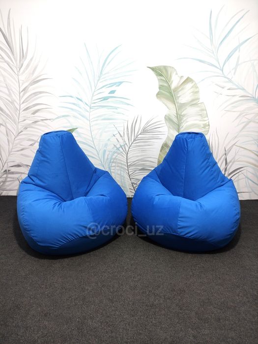 Кресло мешок. Бин-бег, бинбэг, бескаркасный пуфик груша, bienbag