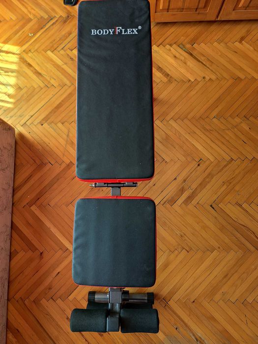 Регулируема фитнес лежанка BodyFlex – Като НОВА!