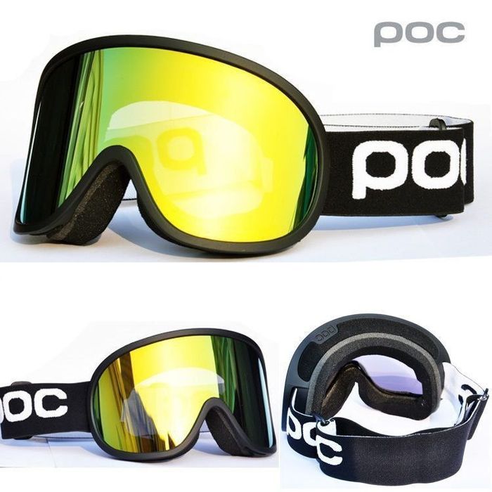 POC (Италия) всепогодные лыжные очки маски c двойными линзами UV 400