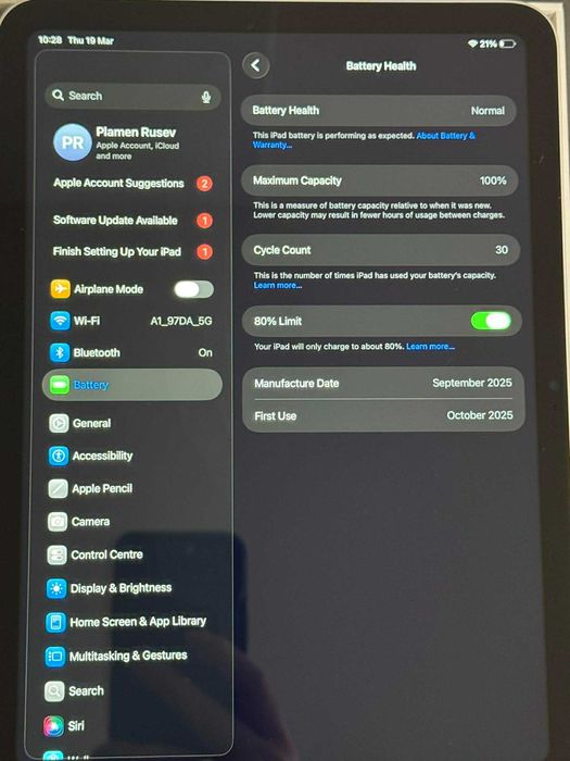 Ipad 11 (a16, 128g, wifi)