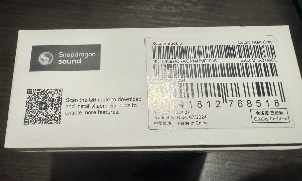 Vand casti handsfree xiaomi buds 5