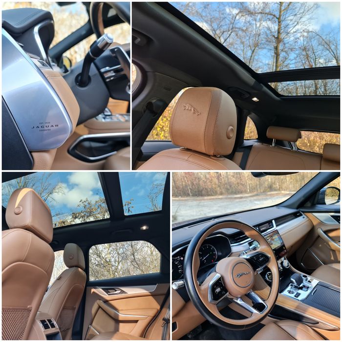 Jaguar F Pace 2021 Ultimul Model,Benzina 3.0 MHEV 400cp,V6,4x4,FULL,Impecabil