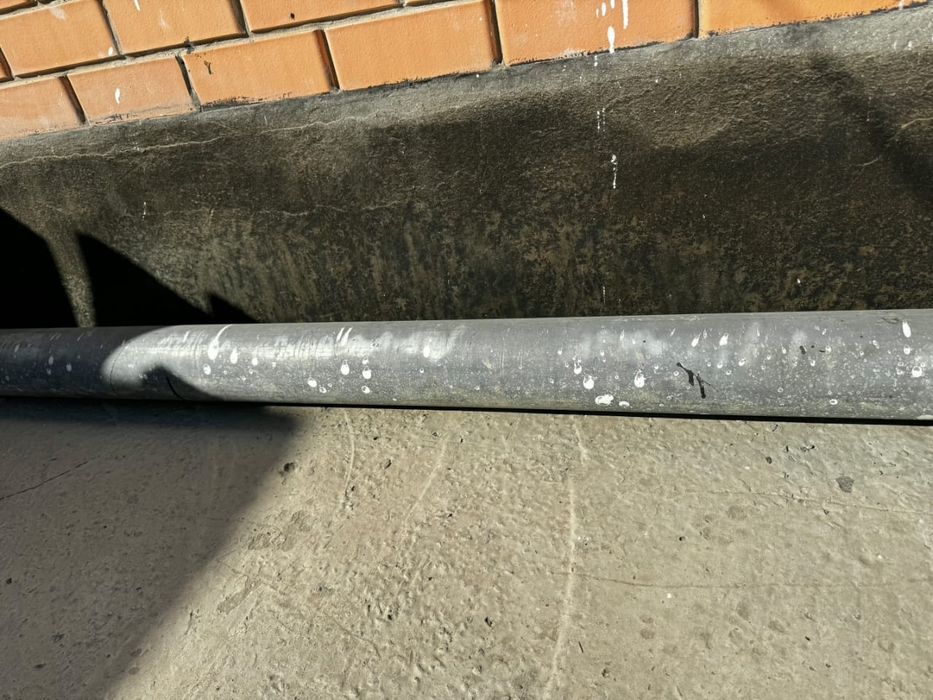 Оценкованная труба