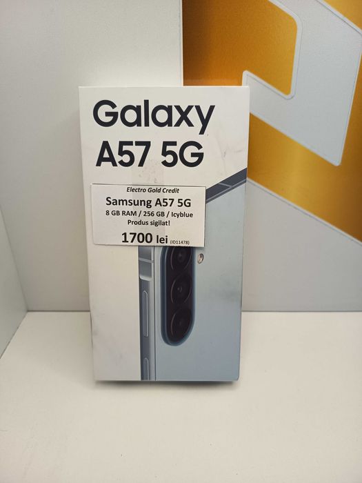 Samsung A57 5G 8GB RAM/256GB/Icyblue/Produs sigilat! ID11478